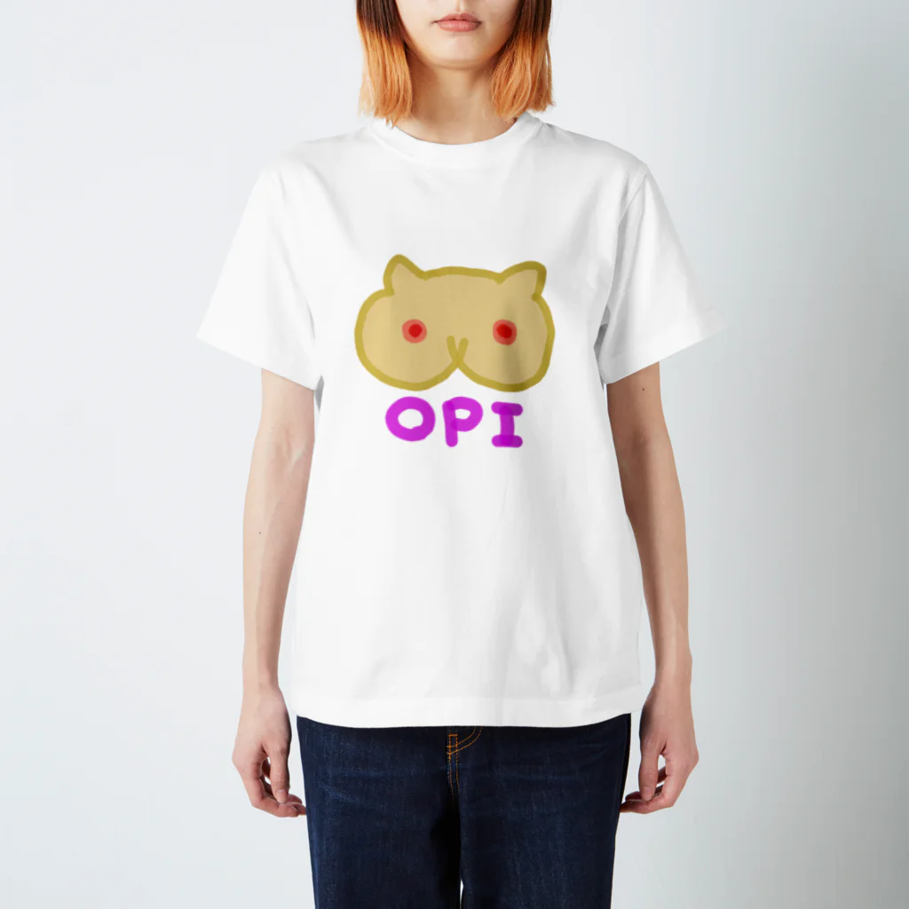 レナナッツのOPIくん スタンダードTシャツ