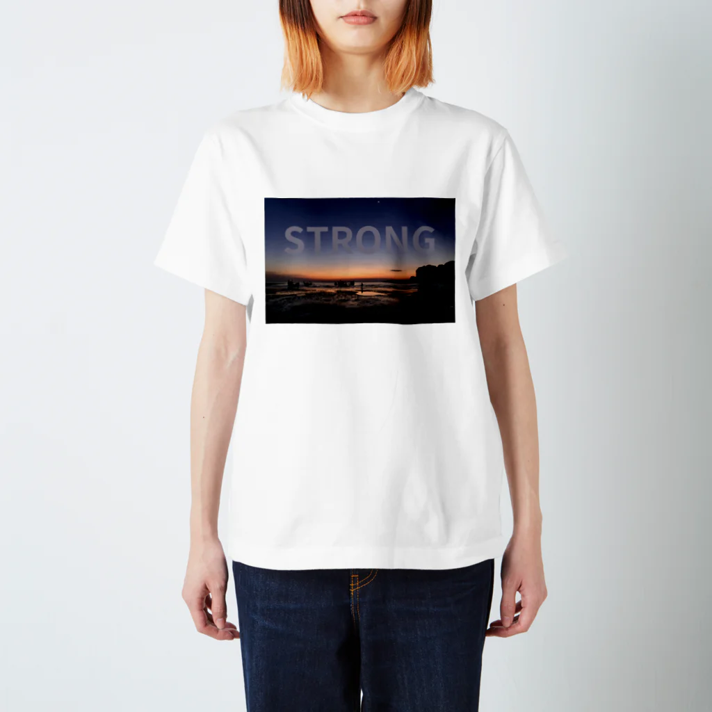 ストロング翡翠のトワイライトストロングT スタンダードTシャツ