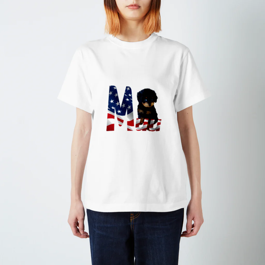 MuuandTのＭｕｕとアメリカ スタンダードTシャツ