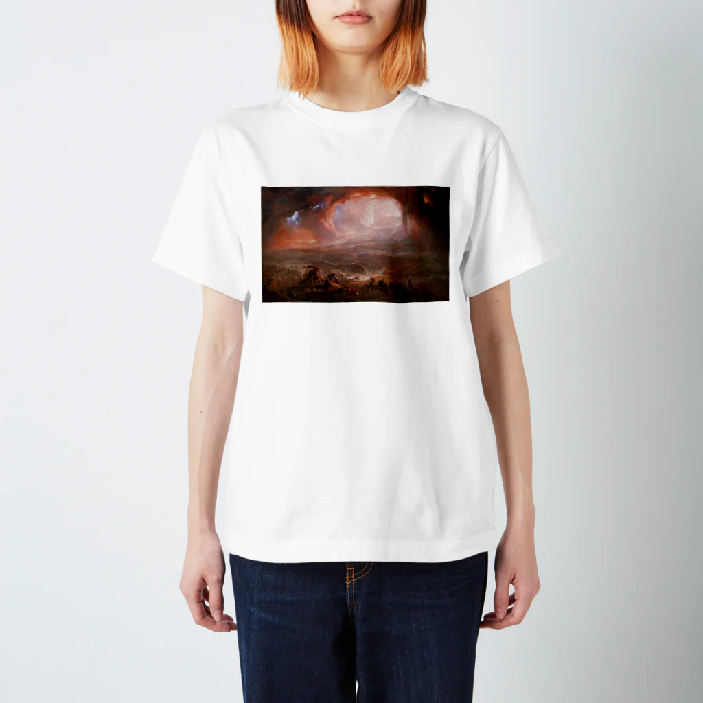 世界美術商店のポンペイとヘルクラネウムの崩壊 / The Destruction of Pompei and Herculaneum スタンダードTシャツ