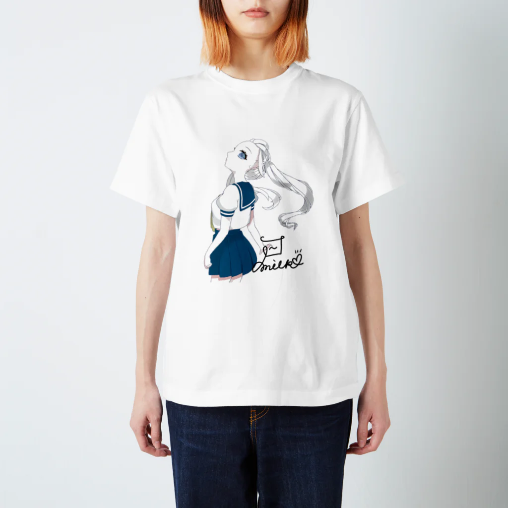 milk/ミルクのセーラー服　 milk スタンダードTシャツ