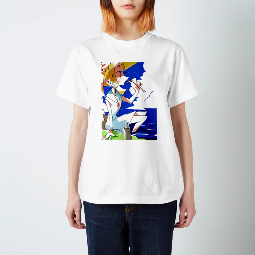 谷底の水分補給ちゃん スタンダードTシャツ