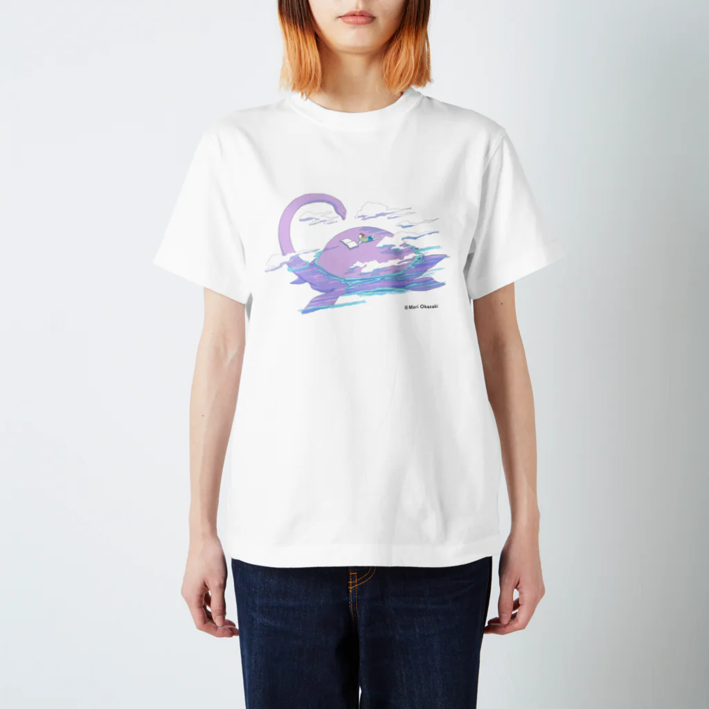 neconos Goodsの本の神様 Regular Fit T-Shirt