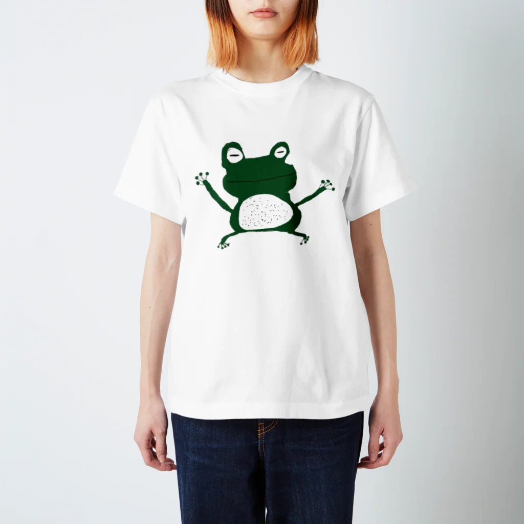 イーグルくんの子供が描いたカエルの絵 Regular Fit T-Shirt