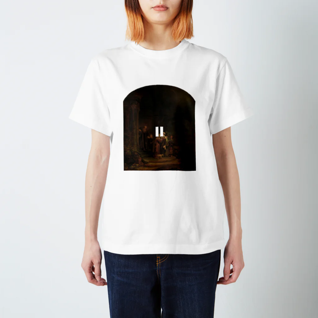 MeowonderoomWearの【Pause】Rembrandt van Rijn スタンダードTシャツ