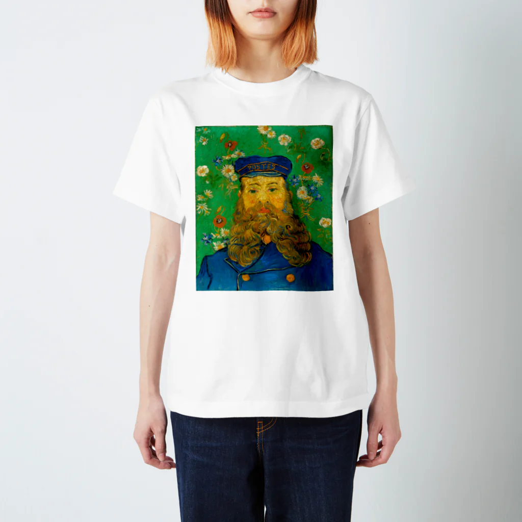 世界美術商店の郵便配達人ジョゼフ・ルーラン / Portrait of Joseph Roulin スタンダードTシャツ