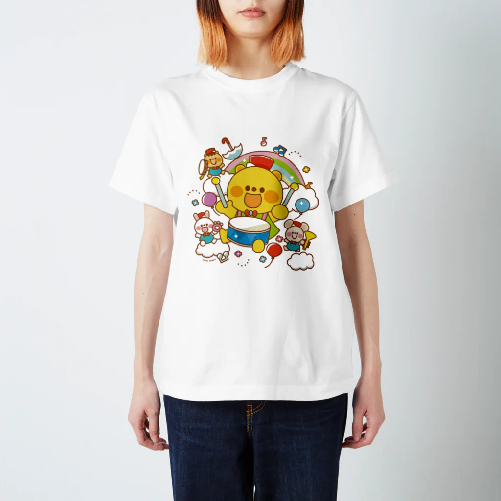 Illustrator イシグロフミカの虹の音楽隊 スタンダードTシャツ