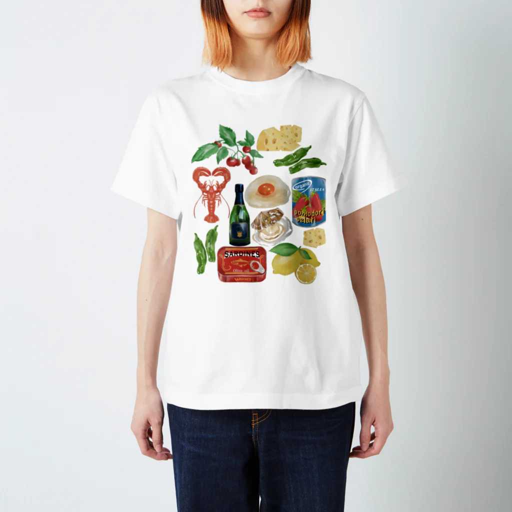 chabiのfood スタンダードTシャツ