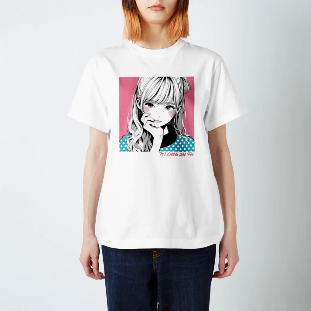 みゆみん@YouTuber ／M|Little Kit FoxのJade Tシャツ Regular Fit T-Shirt