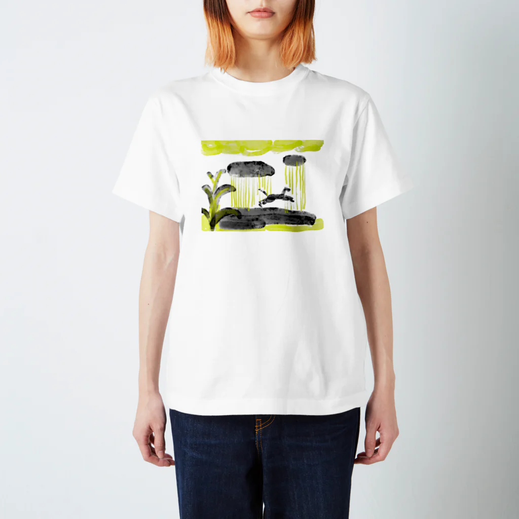 石川飴子の天気雨 Regular Fit T-Shirt