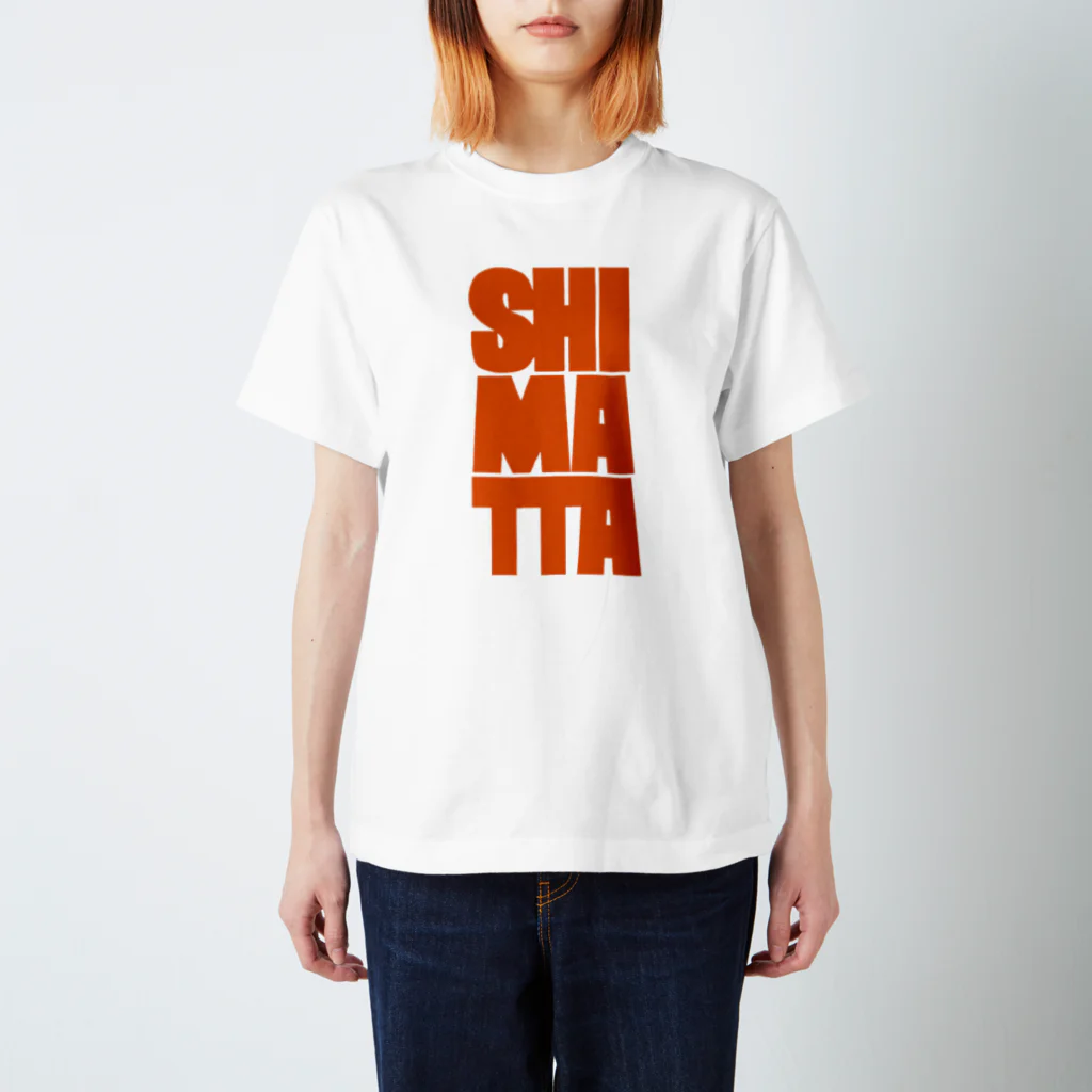狭間商会のSHIMATTA orange Regular Fit T-Shirt