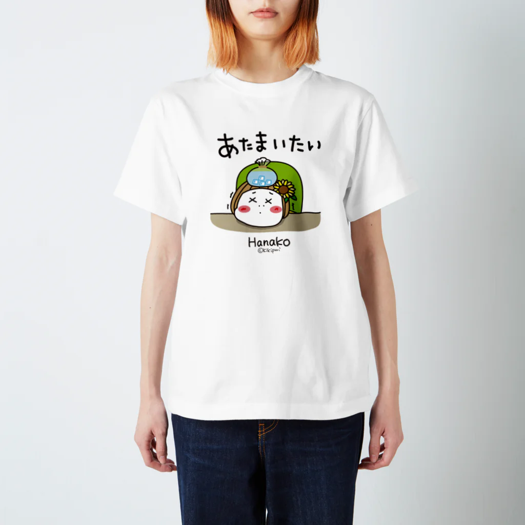 キキぷりのカスタムのあたまいたい（色変更可能） スタンダードTシャツ