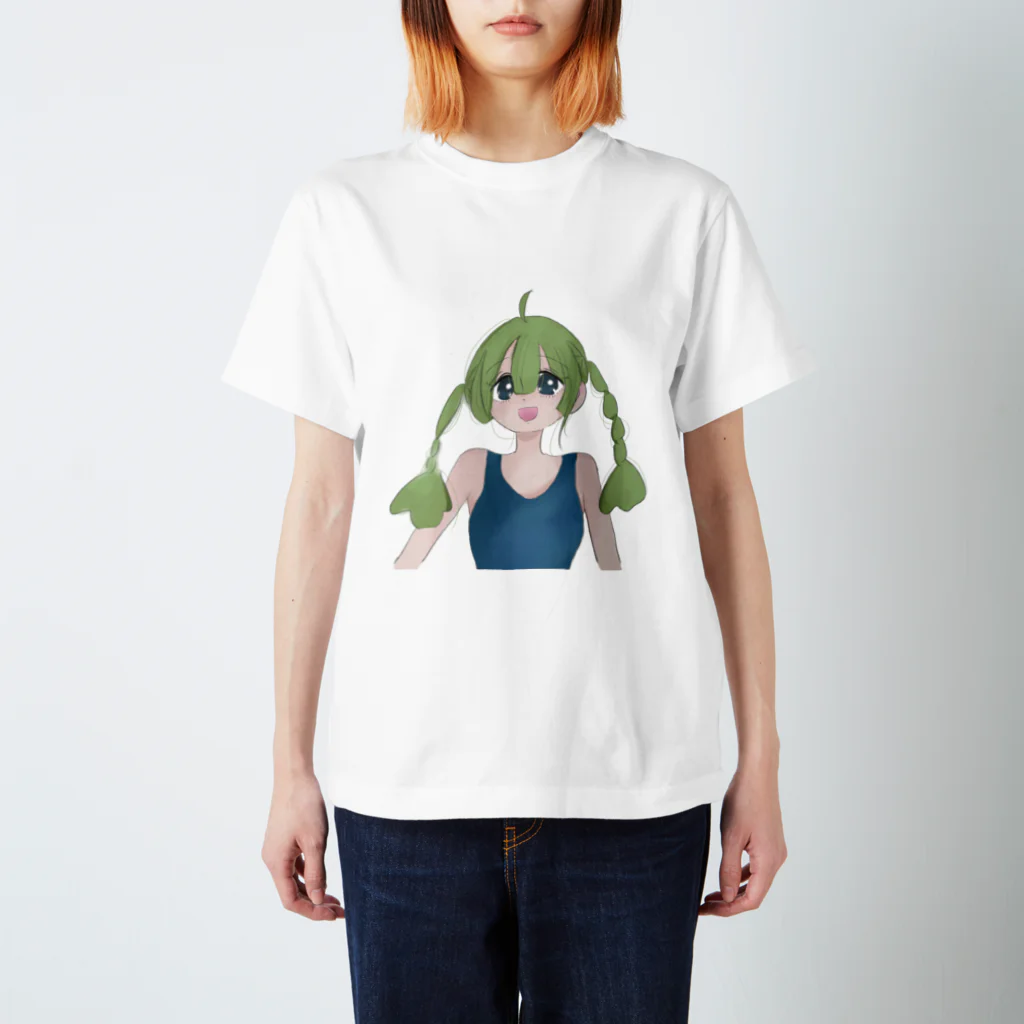 sinamotanの汐ちゃん Regular Fit T-Shirt