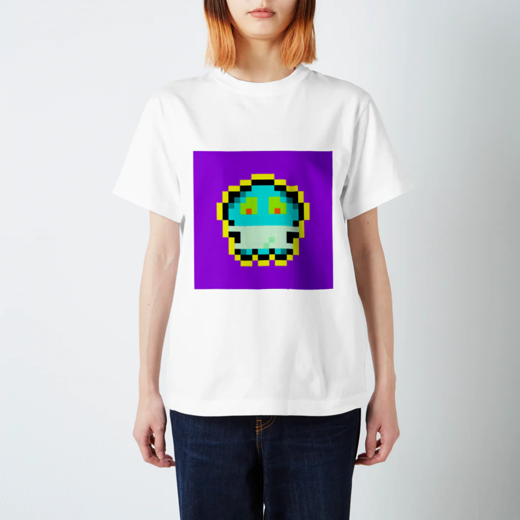 ᵗᵒˡᵘのKawaii SKULL #898 スタンダードTシャツ