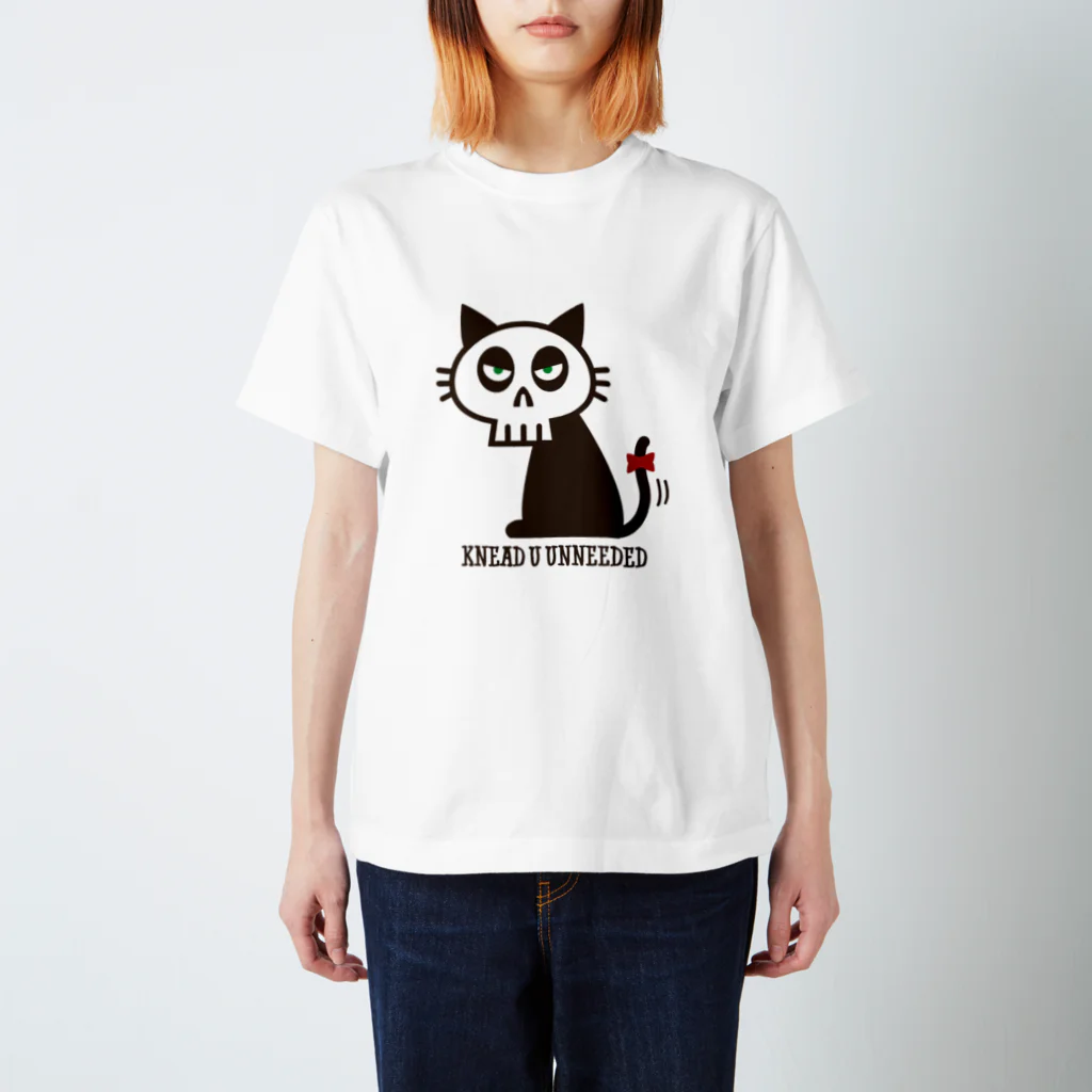 ALTERNA DESIGN TSHIRTのSkullCat スタンダードTシャツ