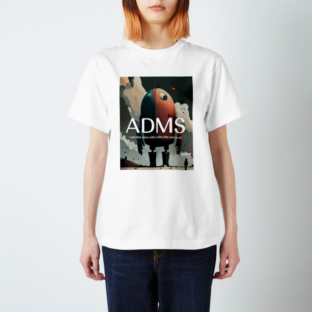 ADMS.pty.ltd.のstanding robot Regular Fit T-Shirt