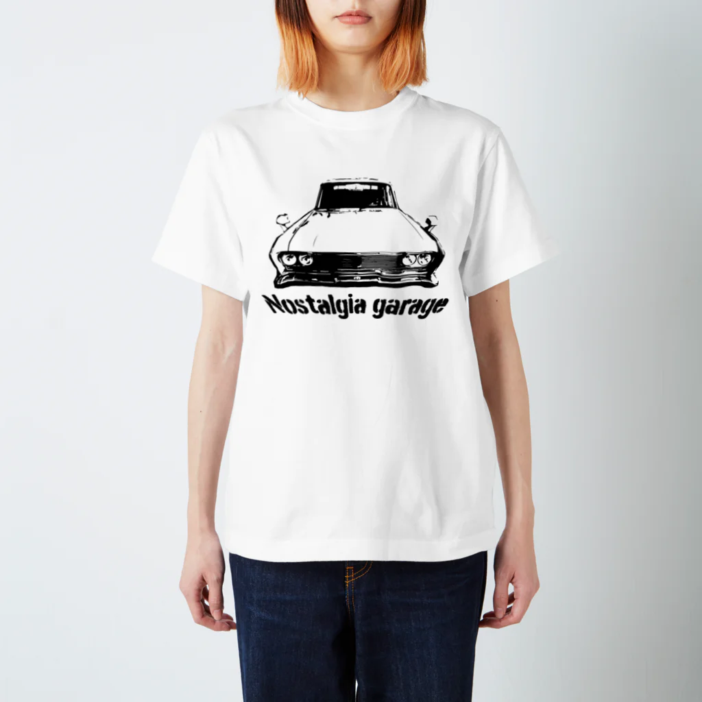 Nostalgiagarageのmaenomeri_2 スタンダードTシャツ