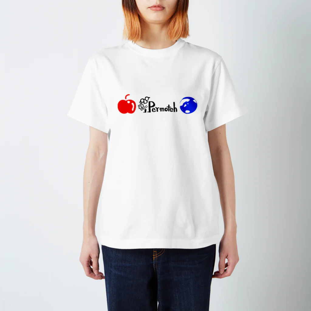 🤡柴助ロボ🤖 【ザ･ダッチライフ】のペルモッチ（万有引力） スタンダードTシャツ