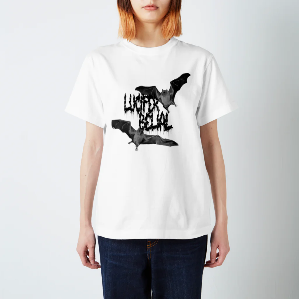 LuciferのルシベリメタルTシャツ Regular Fit T-Shirt