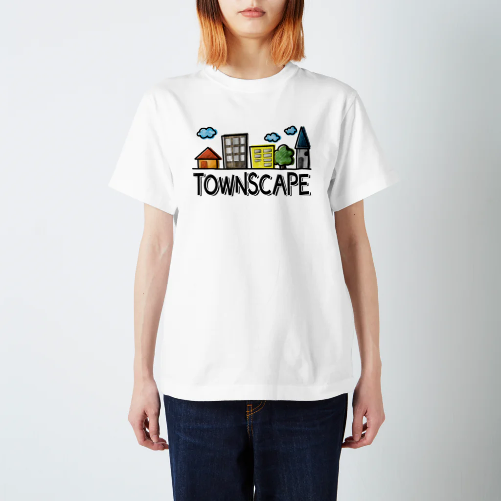 sari'sのTOWNSCAPE/街並み スタンダードTシャツ