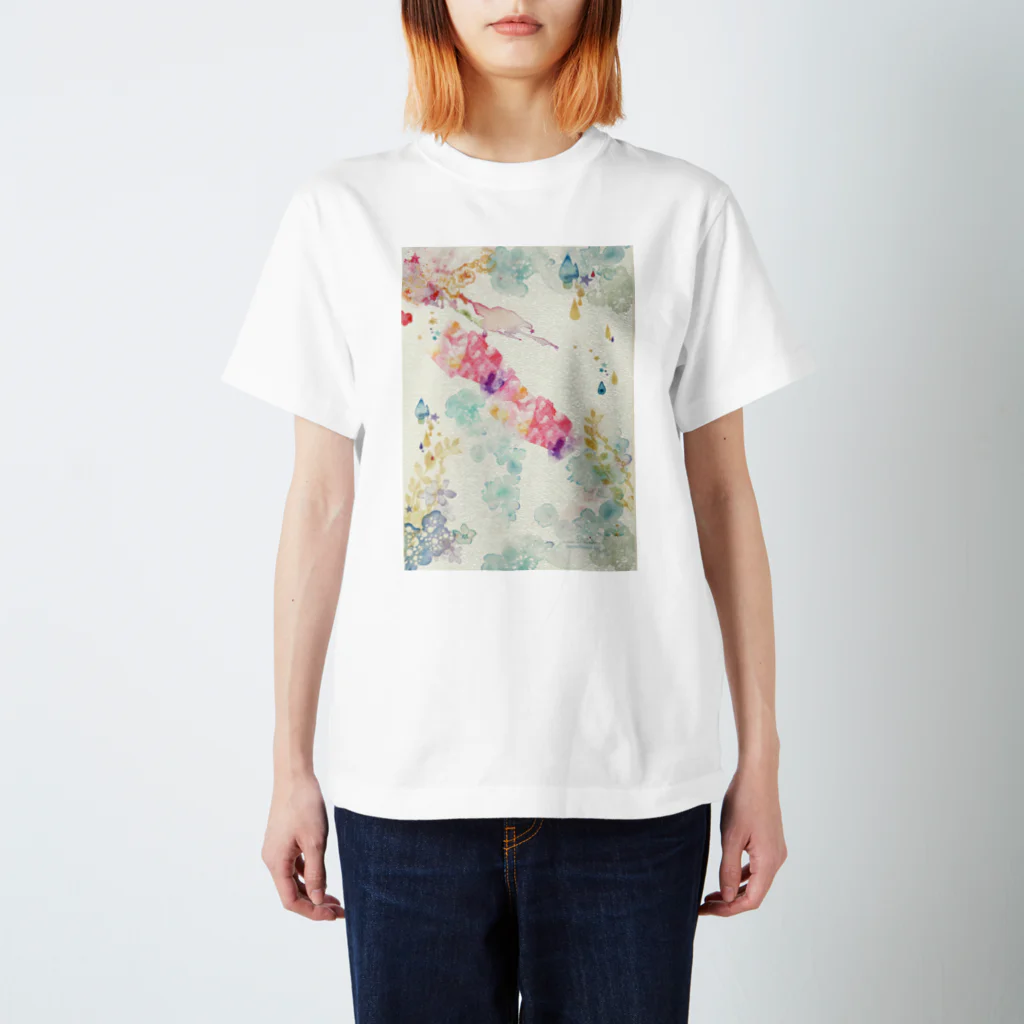 水彩少女のcolor obscure Regular Fit T-Shirt