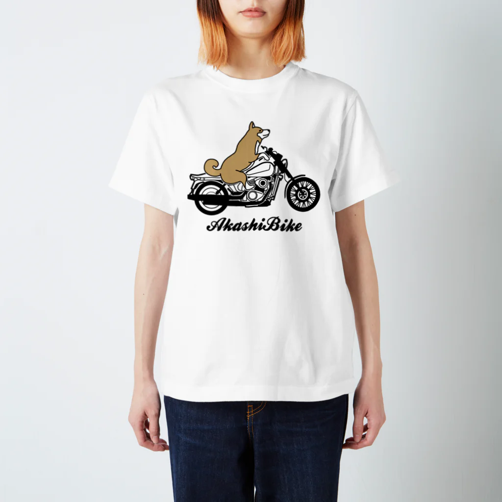 MessagEのAkashiBike スタンダードTシャツ