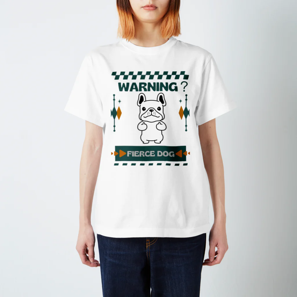 Sky00の番犬になるかなドッグくん Regular Fit T-Shirt