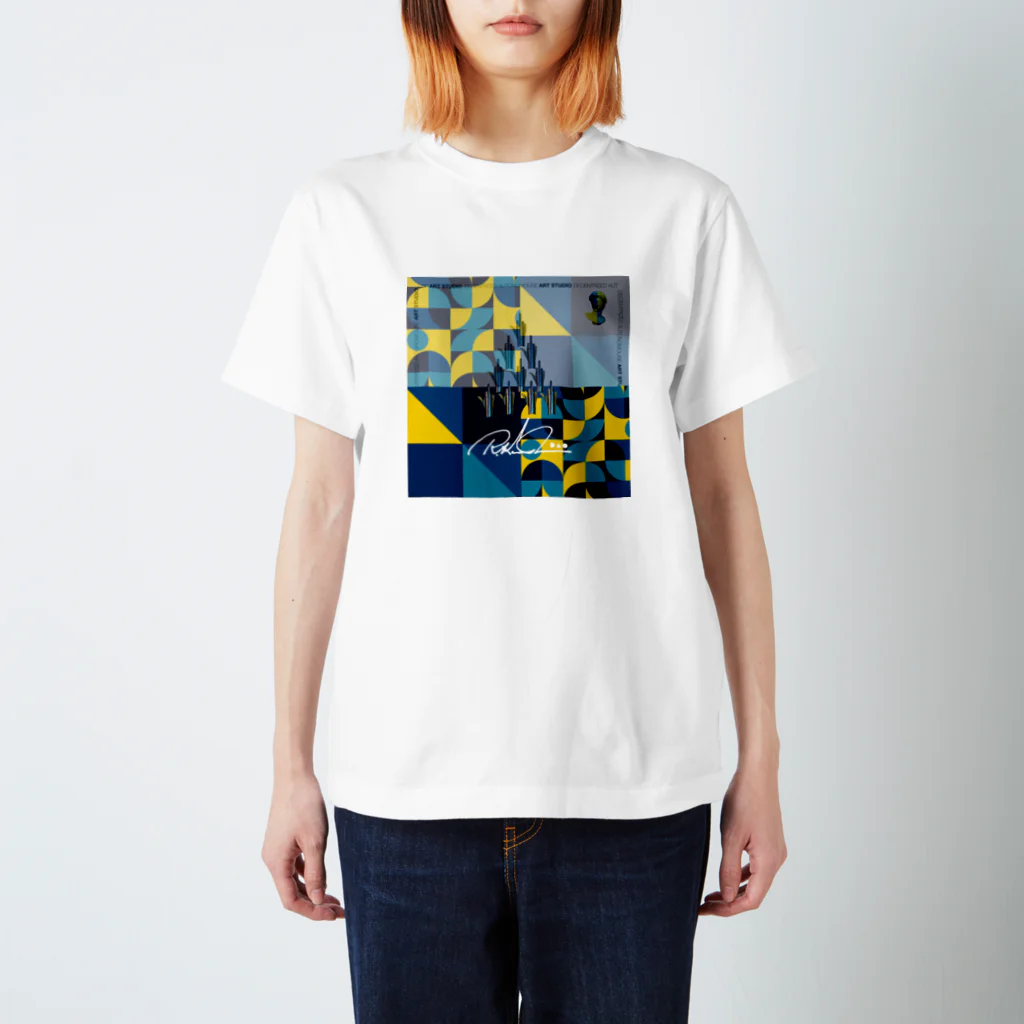 BobkachieeLennonのRyo Konishi DAO patern corection アレンジ Fry for the galaxy スタンダードTシャツ