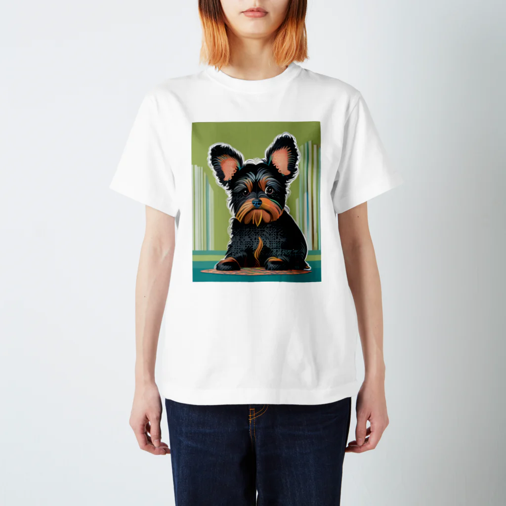 アートワーク探偵のモジャモジャ犬 Regular Fit T-Shirt