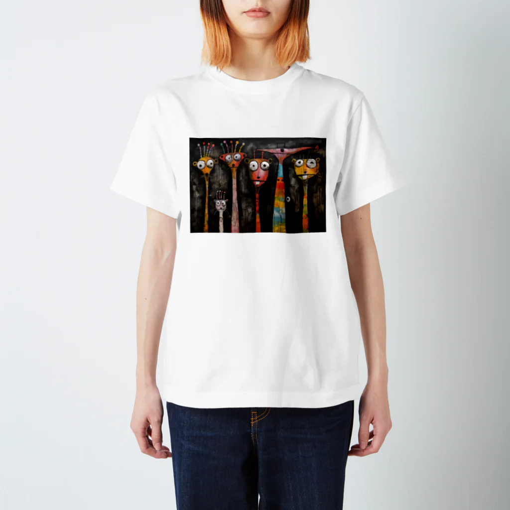 AI-factoryのAI-Wall Murals  005 Regular Fit T-Shirt