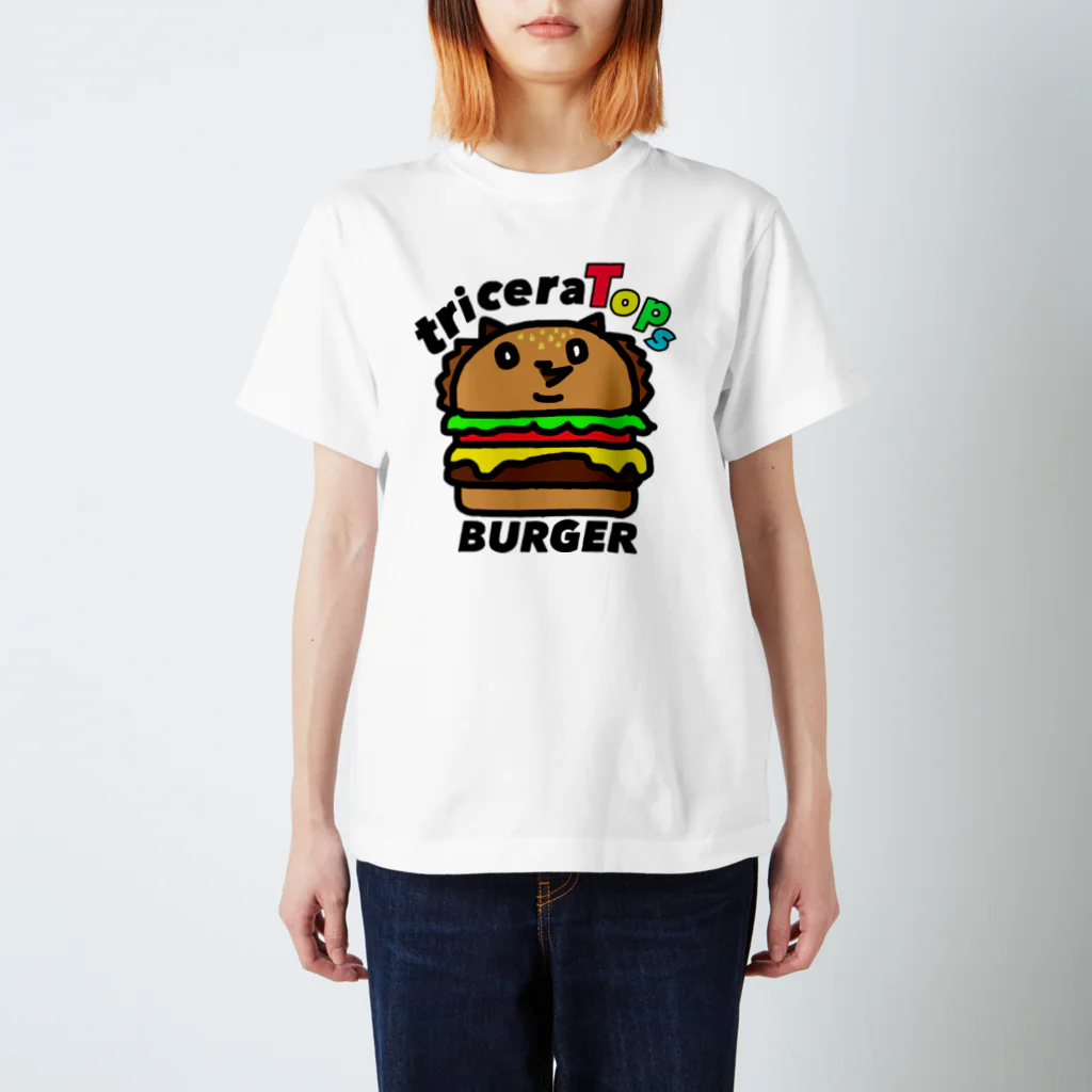 きょうりゅう🦖のトリケラトップス スタンダードTシャツ