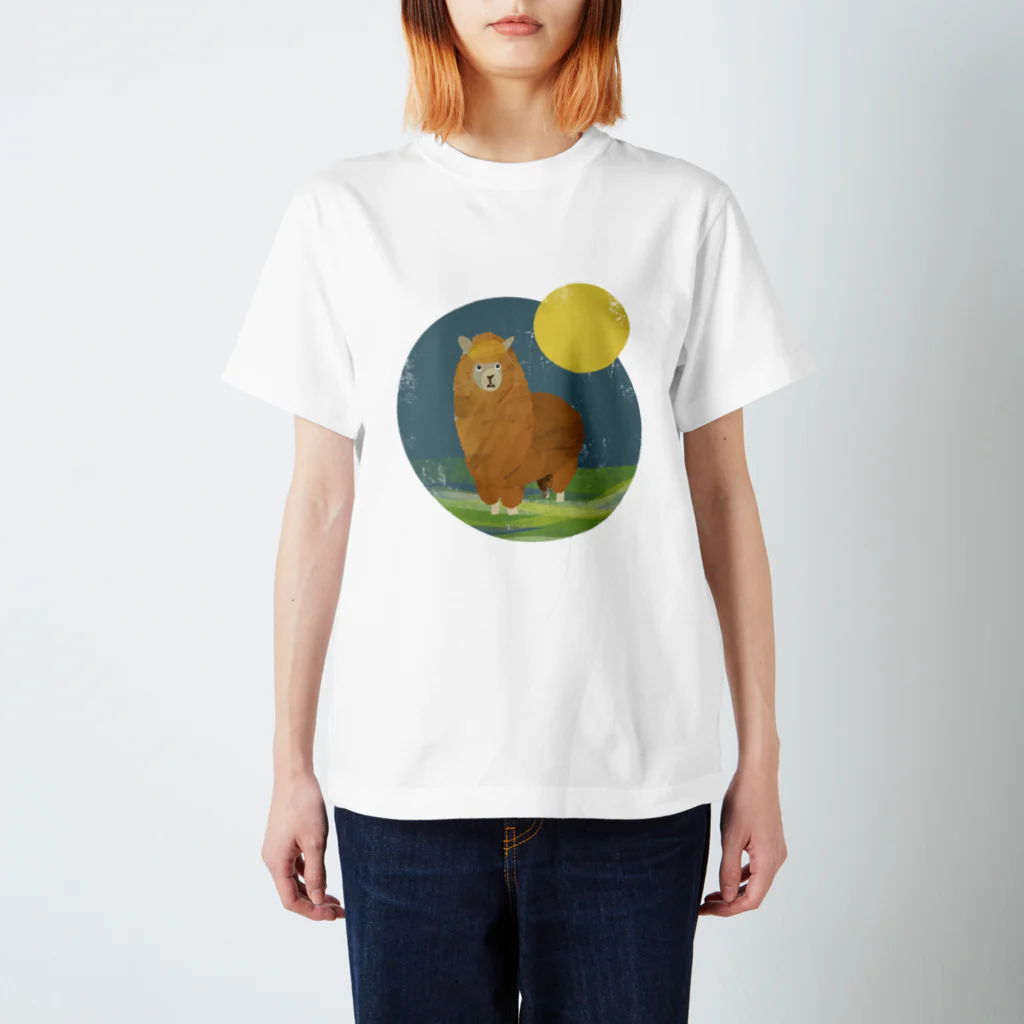 KUMANUMAのアルパカ スタンダードTシャツ