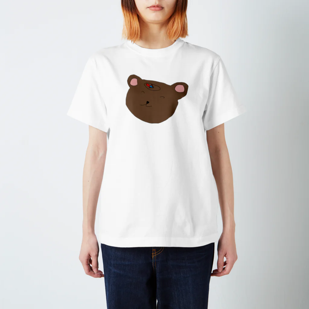 イーグルくんの子供が描いたクマの絵 Regular Fit T-Shirt