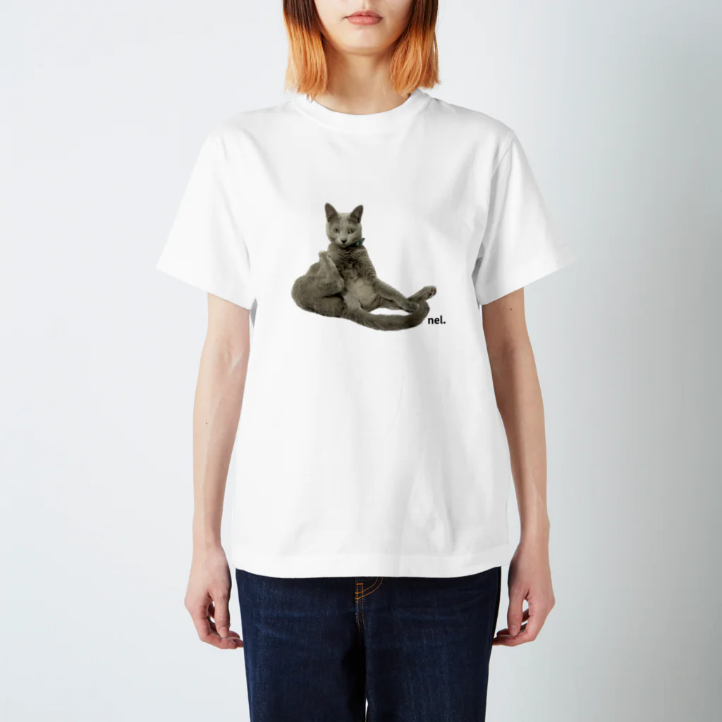 haru_nelの猫のネルちん　Tシャツ スタンダードTシャツ