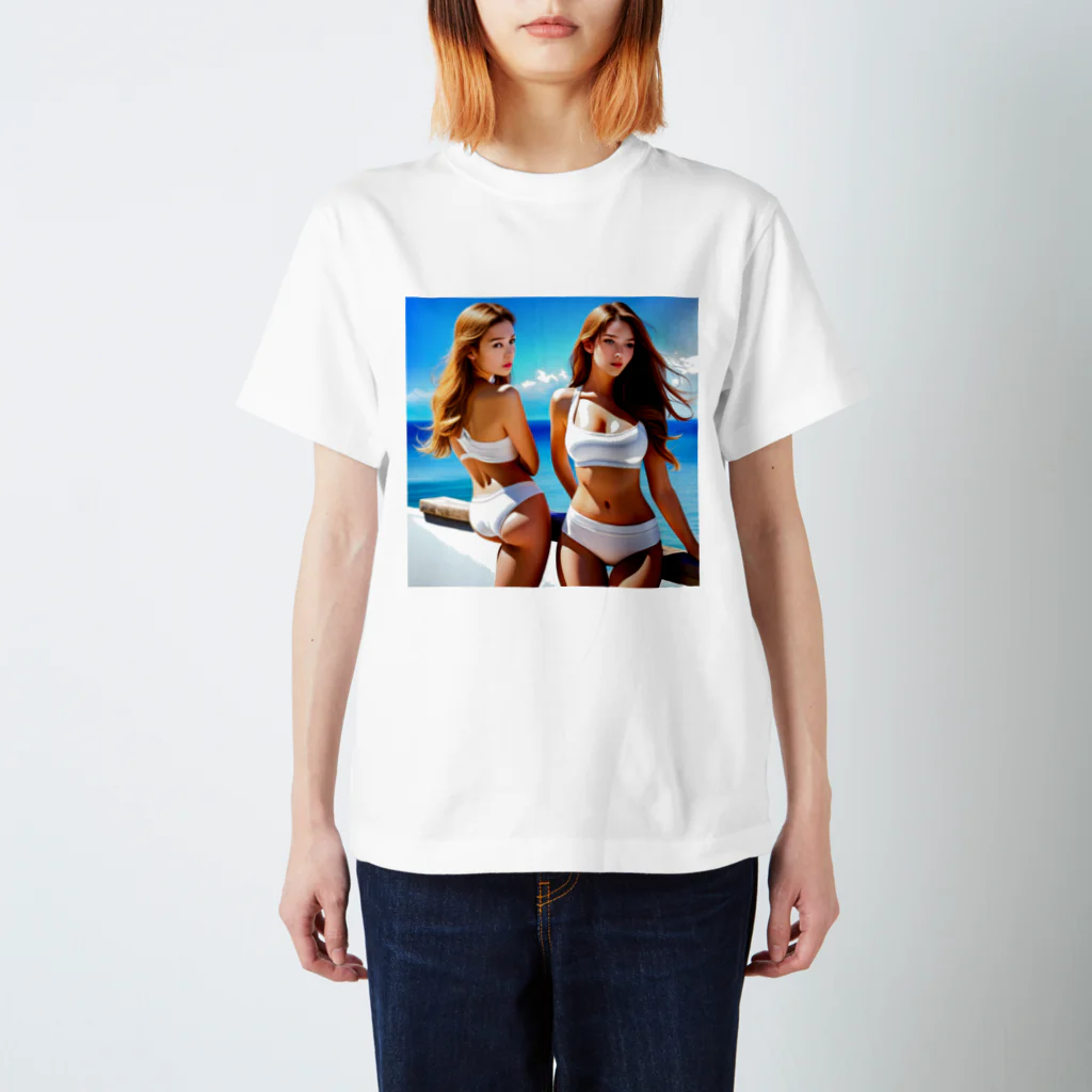 みんなのみすたーさんの Season In The Sun Regular Fit T-Shirt