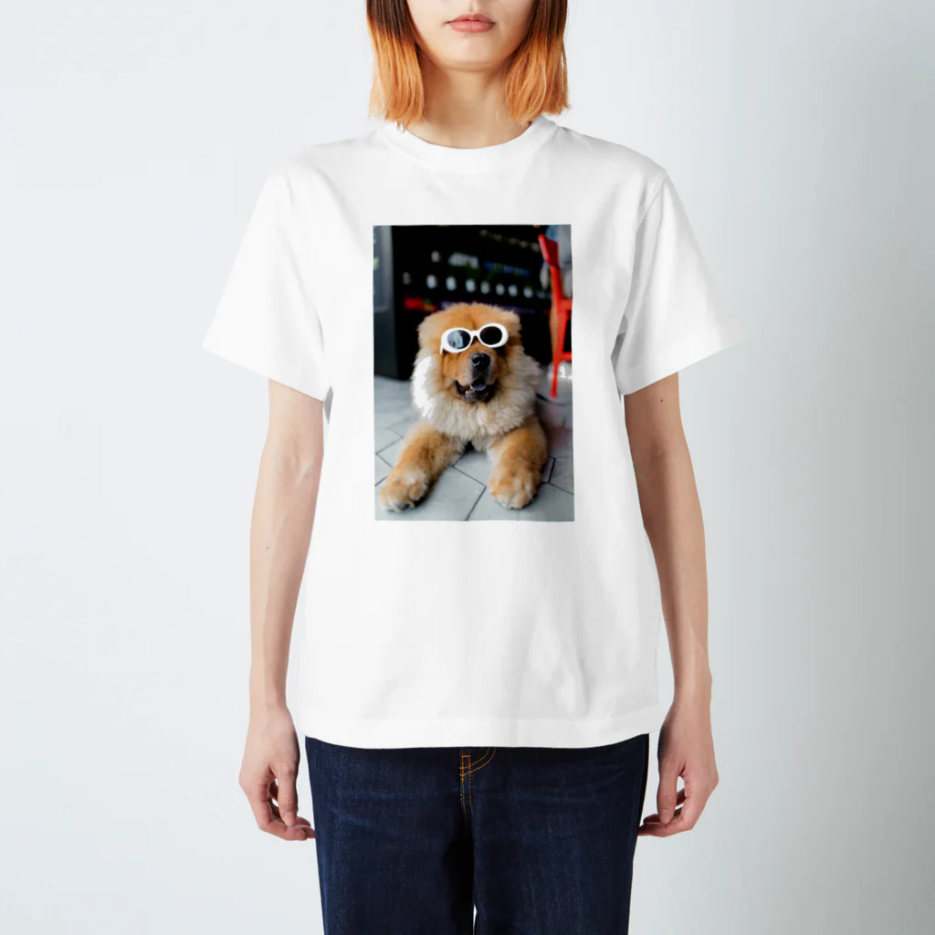 SHOP FUNNIMALSのクールなサングラスいっぬ Regular Fit T-Shirt