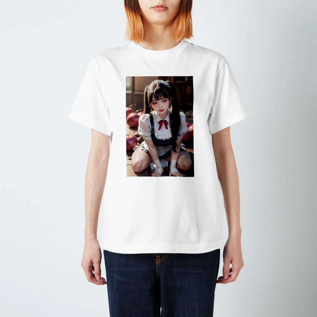 Arius-AIartのAIart～AI美女制作のプロが作る最高品質のAIアート～ Regular Fit T-Shirt