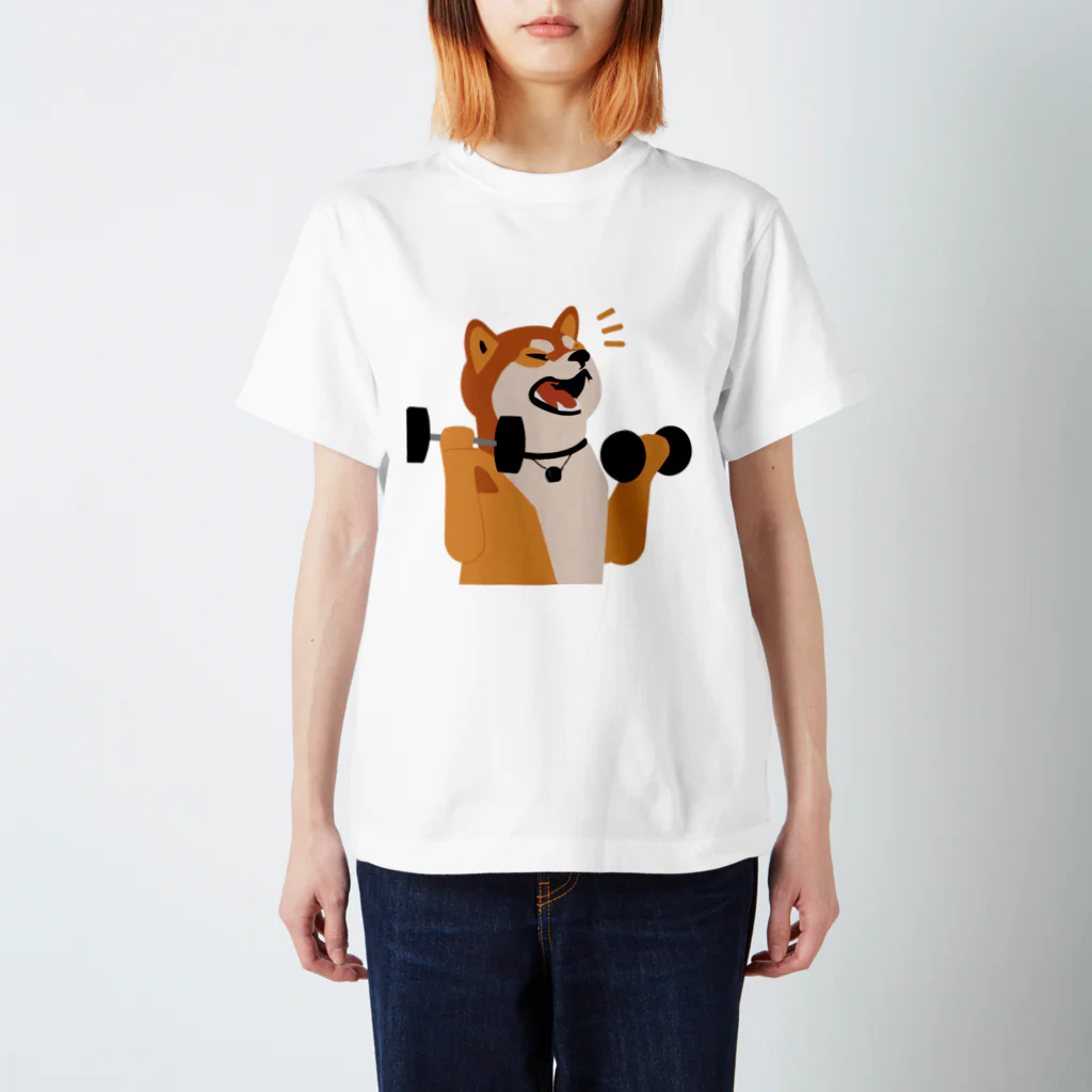 パンプアップ柴Hachiのパンプアップ柴Hachi スタンダードTシャツ