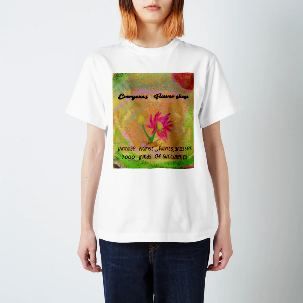 papapamaの外国の花屋 スタンダードTシャツ