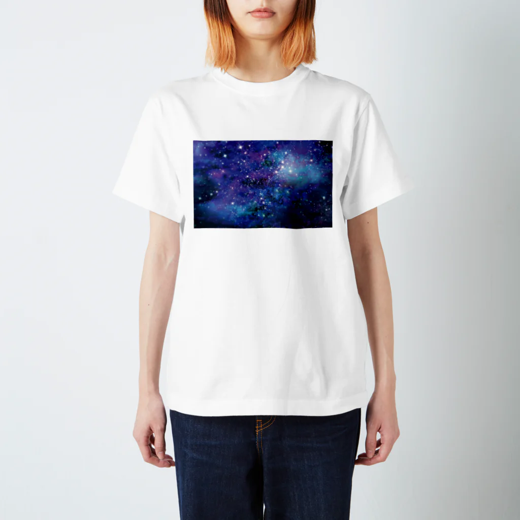 LALA CloveR.のGALAXY Regular Fit T-Shirt