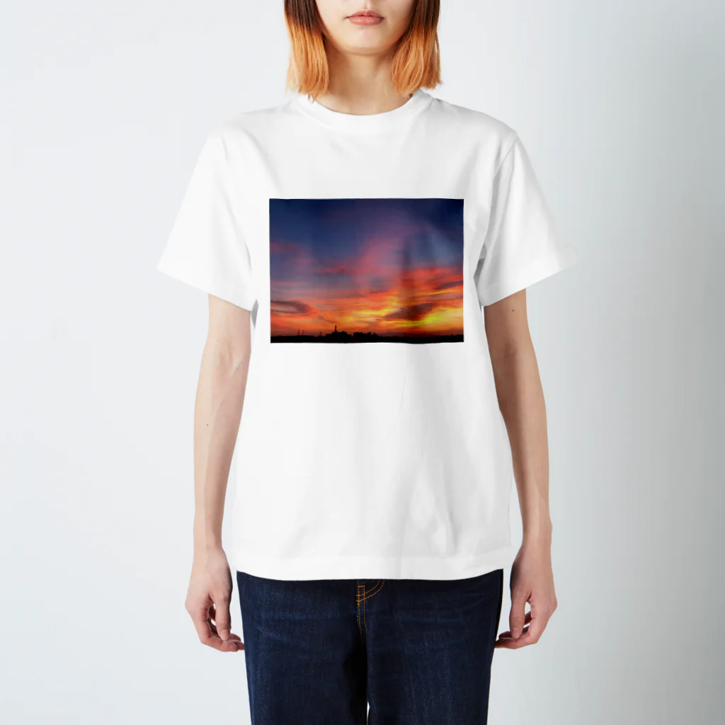 cielの贅沢な夕焼け スタンダードTシャツ