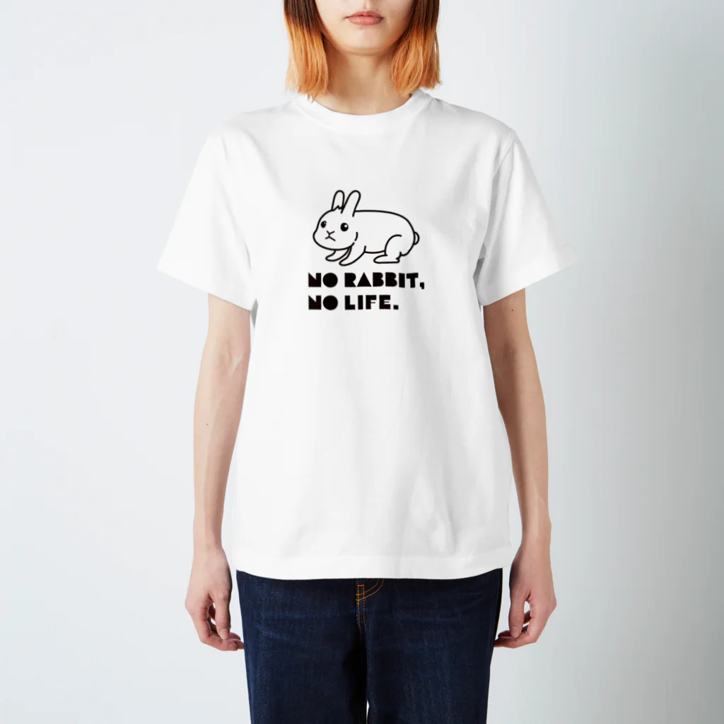 LoviTプロジェクトのNO RABBIT,NO LIFE Regular Fit T-Shirt