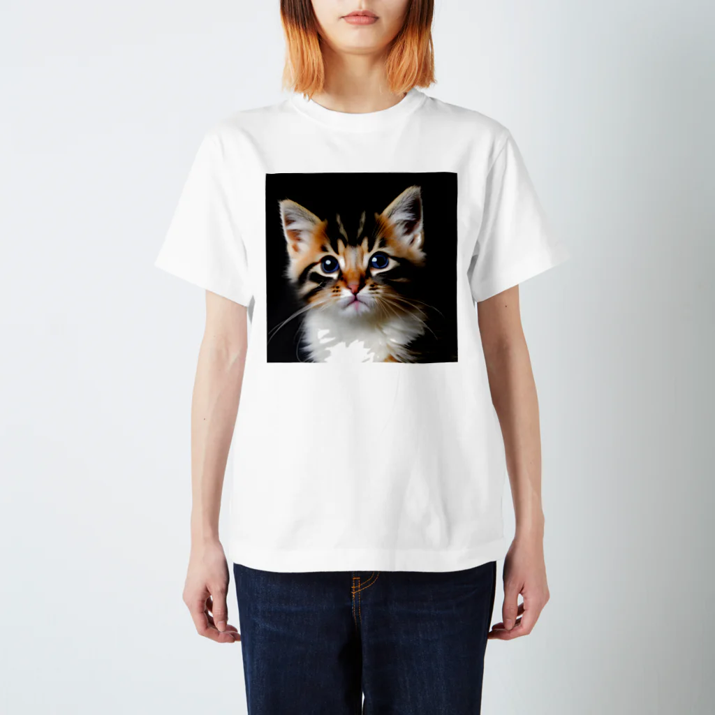 きじねこ屋のねこ ぐっず 1 スタンダードTシャツ