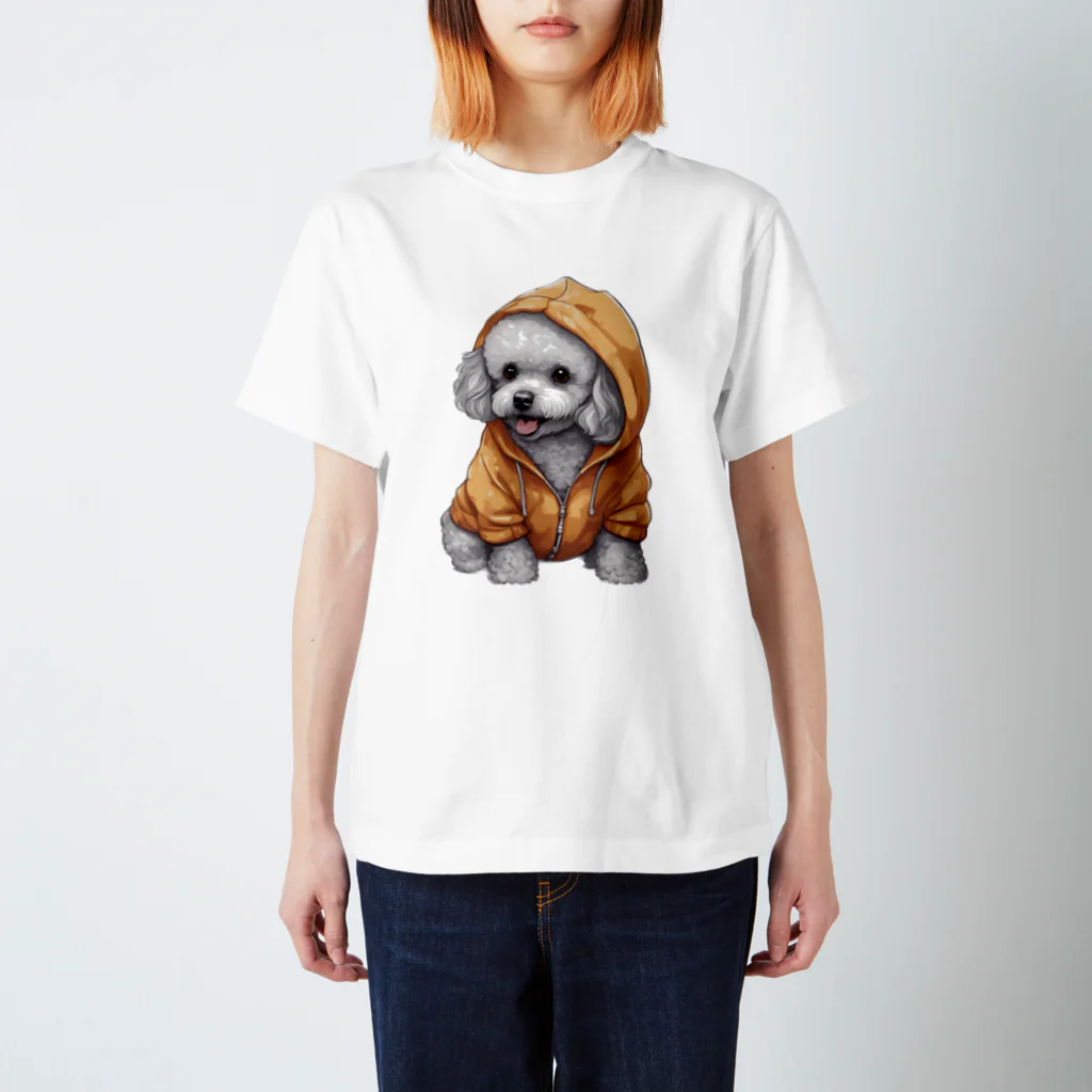 animal canvasのthe dog！ スタンダードTシャツ