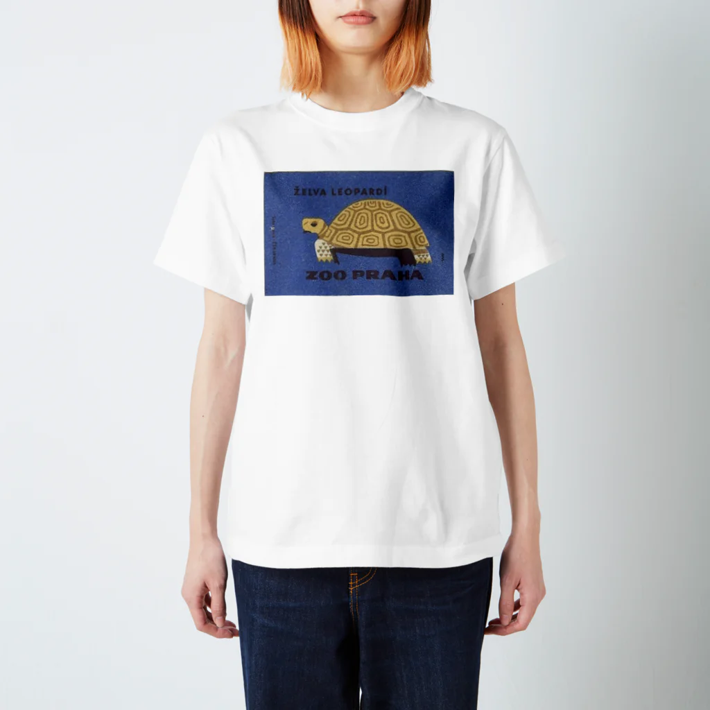 YS VINTAGE WORKSのチェコ・プラハ動物園　ゾウガメ Regular Fit T-Shirt