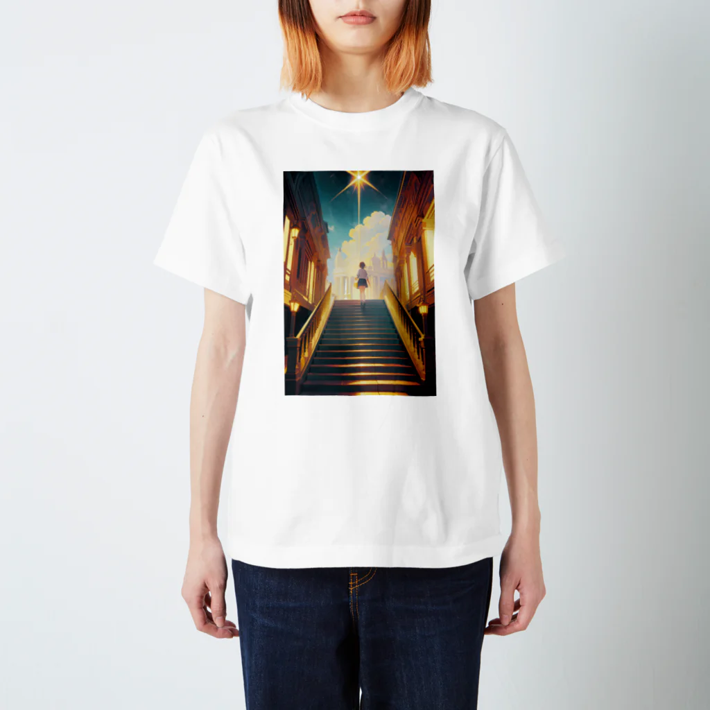 卯月なのかのStairway Journey　〜紡がれる架け橋の旅〜　No.2　「星の導き」 スタンダードTシャツ