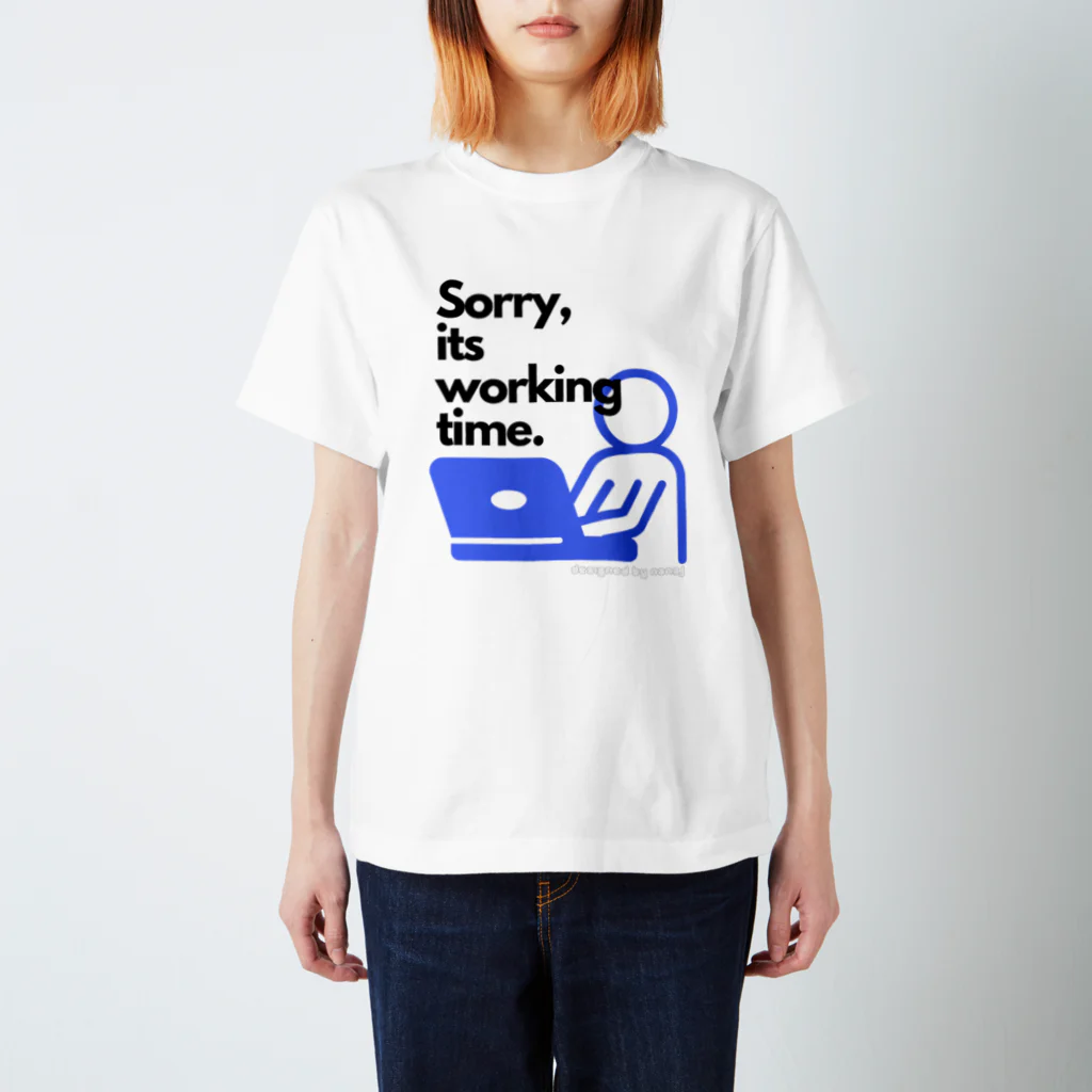 Nanajの仕事中　リモートワーク スタンダードTシャツ