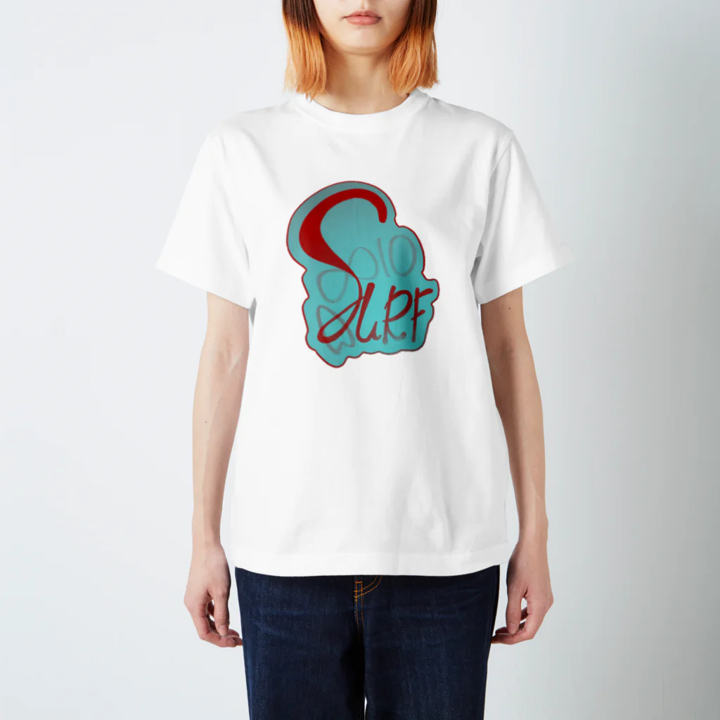 SURF810のお洒落な手描き文字♡SURF810 スタンダードTシャツ