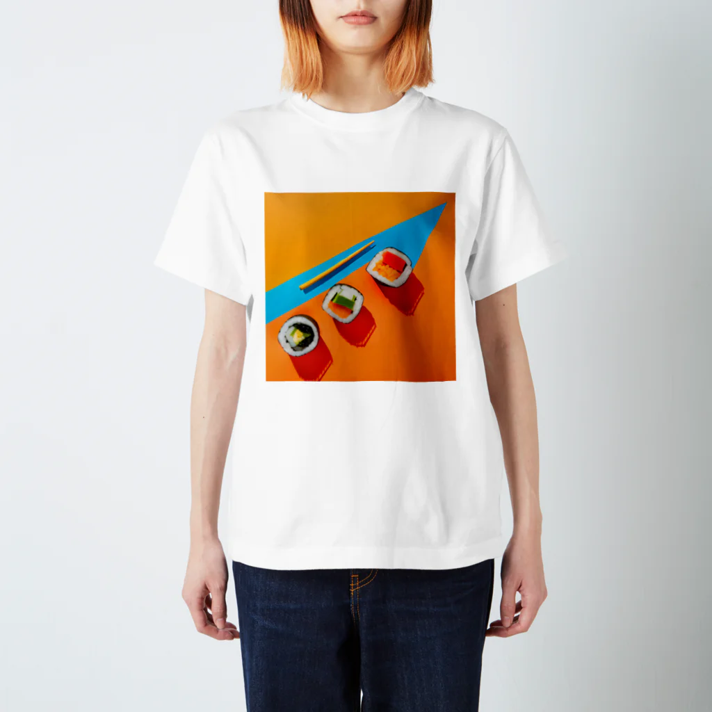 Wacchi_houseのSUSHI スタンダードTシャツ