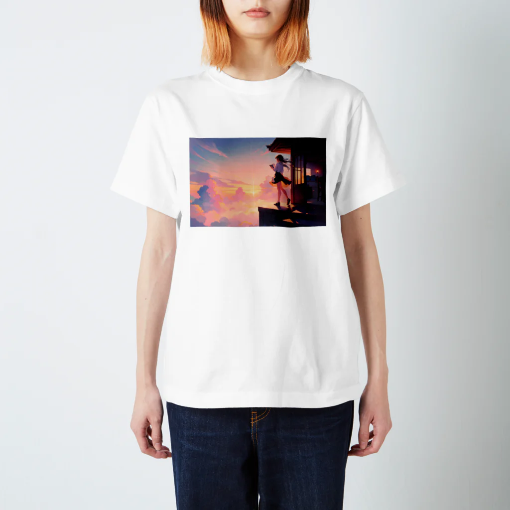 卯月なのかのTwilight Journey　〜黄昏に染まる世界の旅〜　No.2「第4の大洋」 Regular Fit T-Shirt